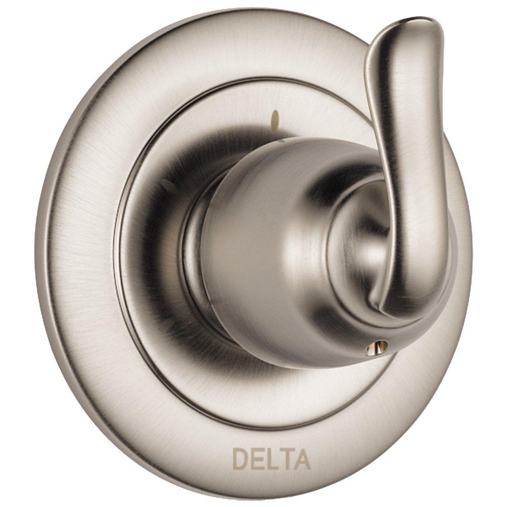 Delta Faucet Brilliance&reg; Stainless 3 Setting Single Handle Zinc Diverter Trim 