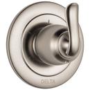 Delta Faucet Brilliance&reg; Stainless 3 Setting Single Handle Zinc Diverter Trim 