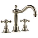 Brizo Polished Nickel Two Handle Widespread Bathroom Sink Faucet 