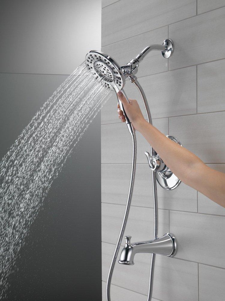 Delta Faucet Chrome Two Handle Multi Function Bathtub & Shower Faucet (Trim Only) 