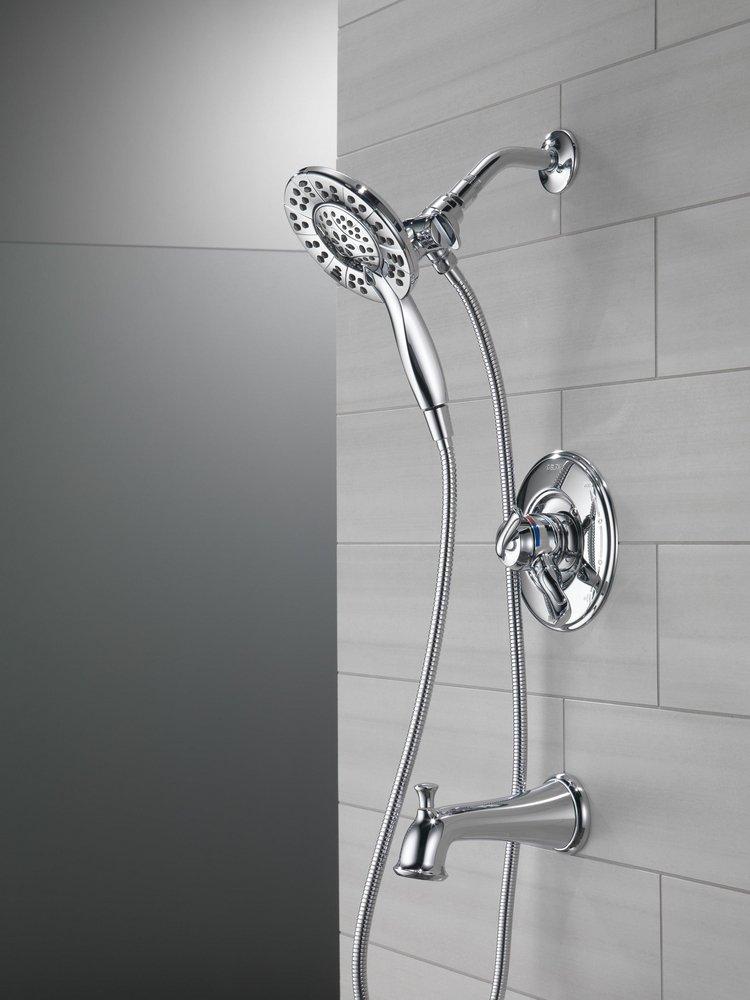Delta Faucet Chrome Two Handle Multi Function Bathtub & Shower Faucet (Trim Only) 