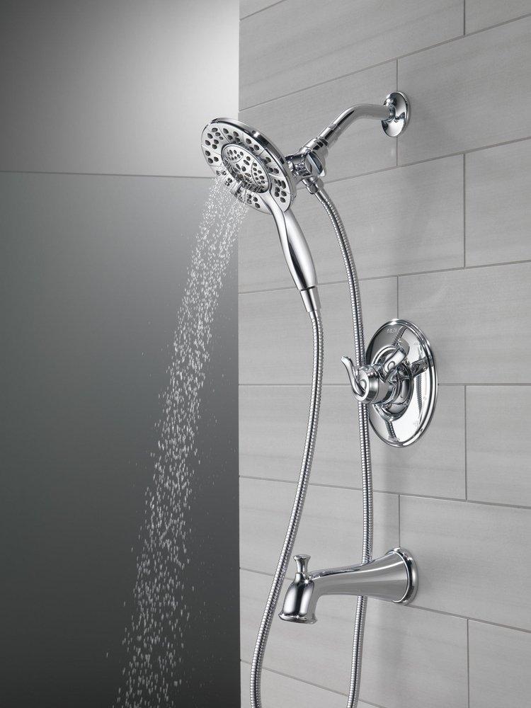 Delta Faucet Chrome Two Handle Multi Function Bathtub & Shower Faucet (Trim Only) 