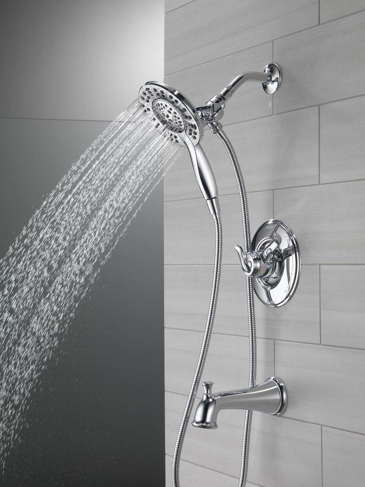 Delta Faucet Chrome Two Handle Multi Function Bathtub & Shower Faucet (Trim Only) 