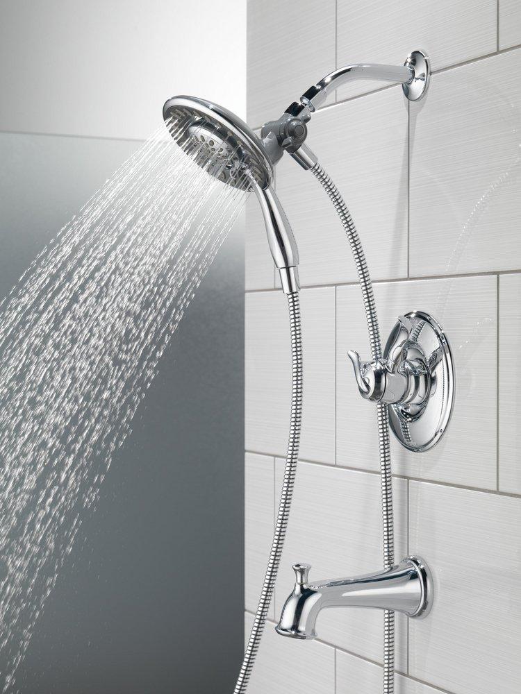 Delta Faucet Chrome Two Handle Multi Function Bathtub & Shower Faucet (Trim Only) 