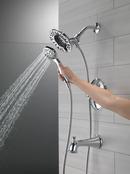 Delta Faucet Chrome Two Handle Multi Function Bathtub & Shower Faucet (Trim Only) 