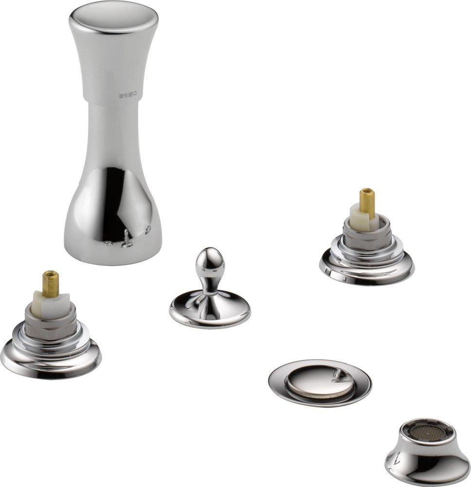 Brizo Chrome 2 Handle Lever Vertical BIDET Faucet *CHARLO Polished Chrome 