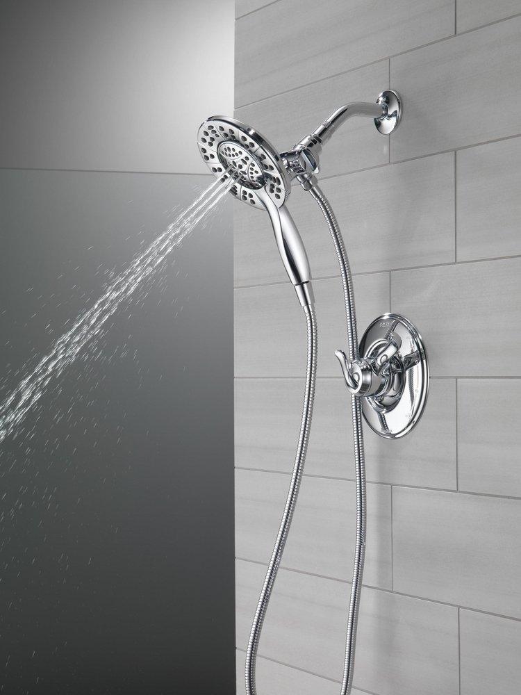 Delta Faucet Chrome Single Handle Multi Function Shower Faucet (Trim Only) 