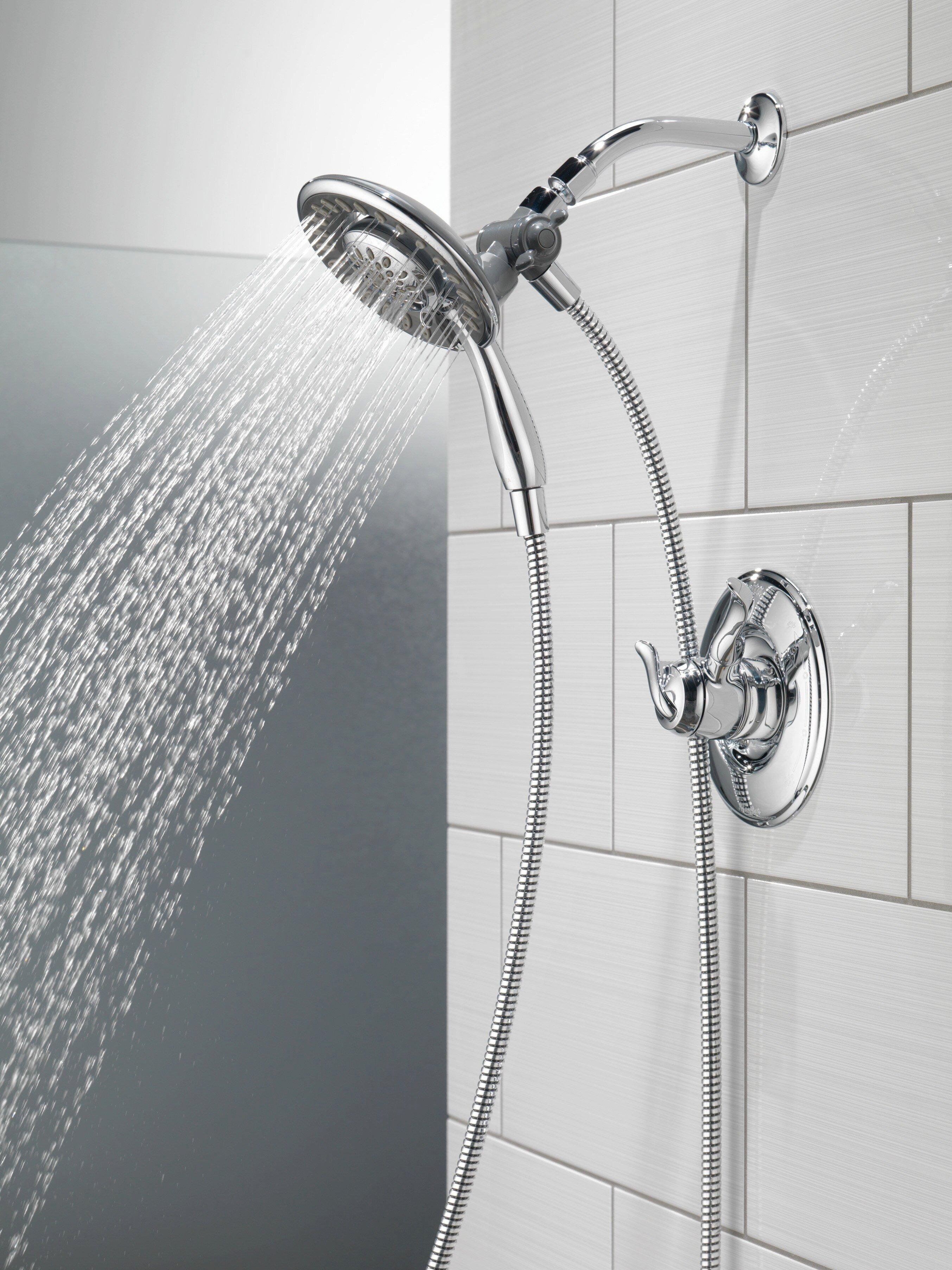 Delta Faucet Chrome Single Handle Multi Function Shower Faucet (Trim Only) 