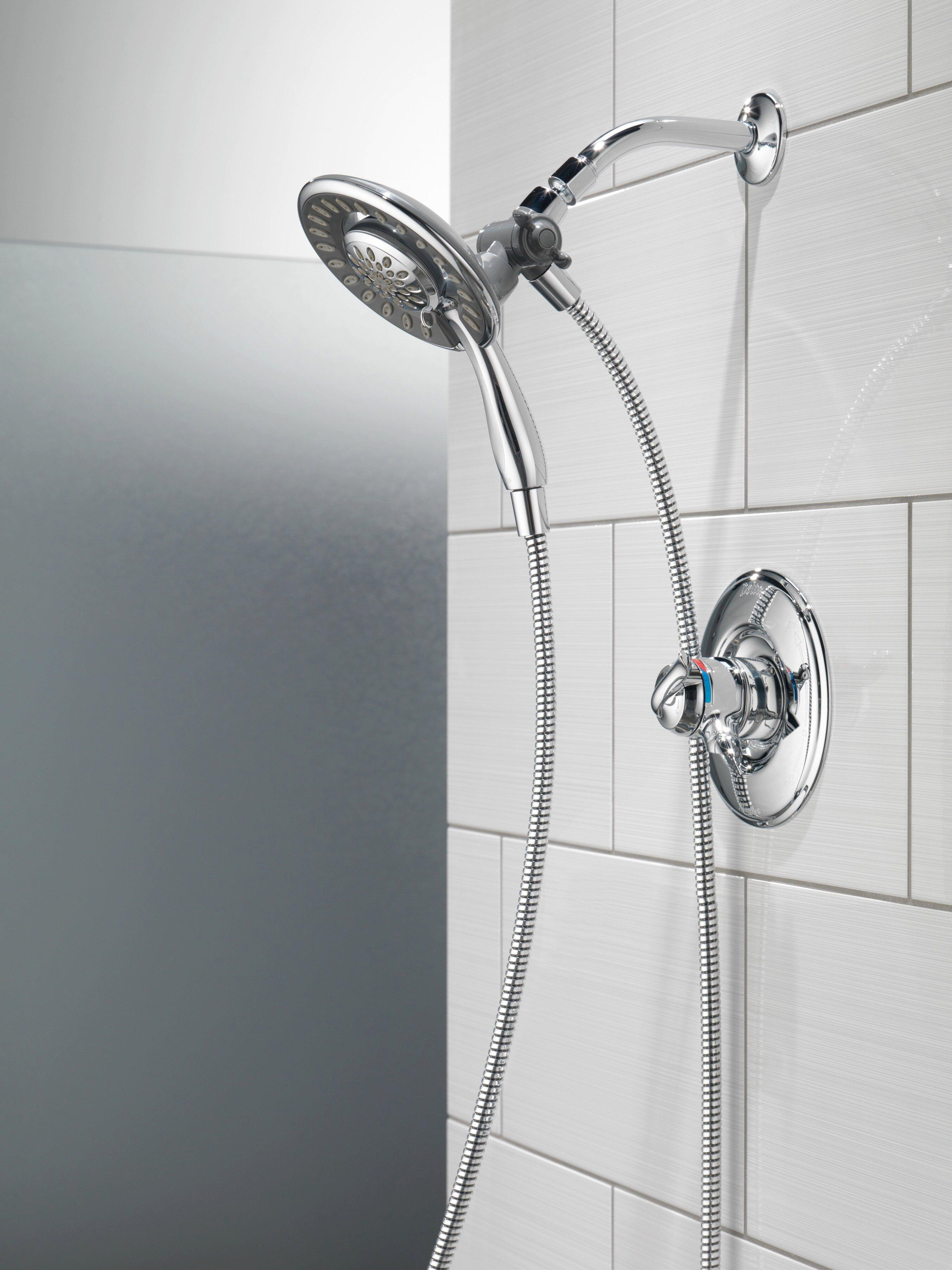 Delta Faucet Chrome Single Handle Multi Function Shower Faucet (Trim Only) 