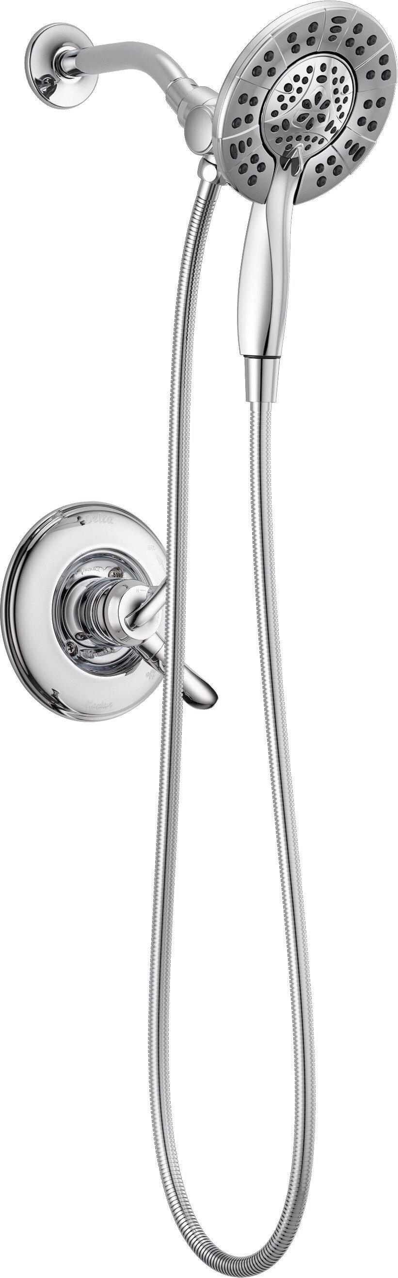 Delta Faucet Chrome Single Handle Multi Function Shower Faucet (Trim Only) 