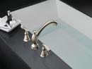 Delta Faucet Brilliance Stainless Two Handle Roman Tub Faucet Trim Only 