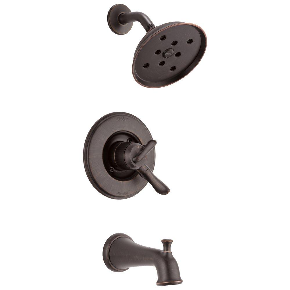 Delta Faucet Venetian Bronze Two Handle Single Function Bathtub & Shower Faucet (Trim Only) 