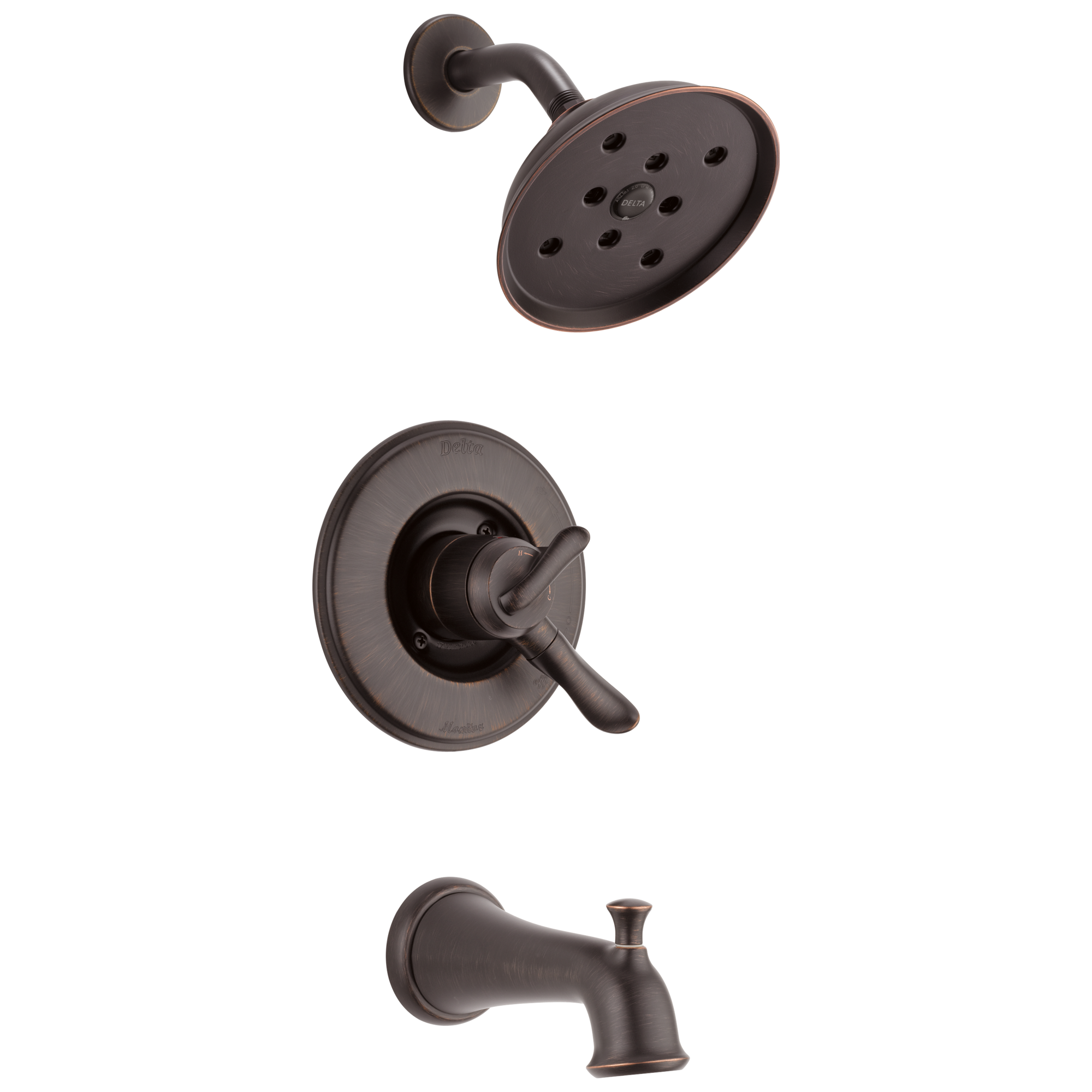 Delta Faucet Venetian Bronze Two Handle Single Function Bathtub & Shower Faucet (Trim Only) 