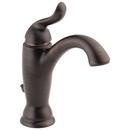 Delta Faucet Venetian Bronze Single Handle Monoblock Bathroom Sink Faucet with Pop-Up Drain Assembly 