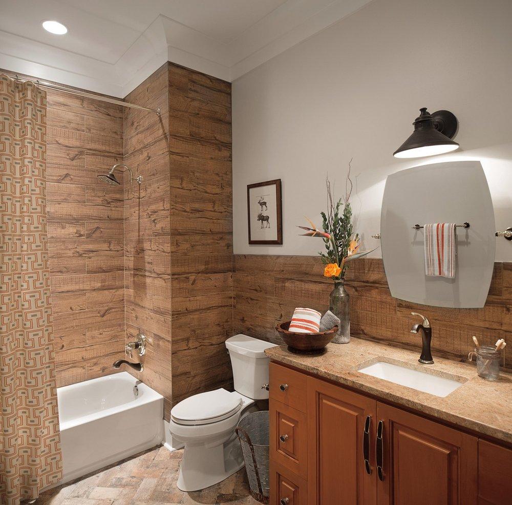 Brizo Cocoa Bronze/Polished Nickel Two Handle Single Function Bathtub & Shower Faucet (Trim Only) 