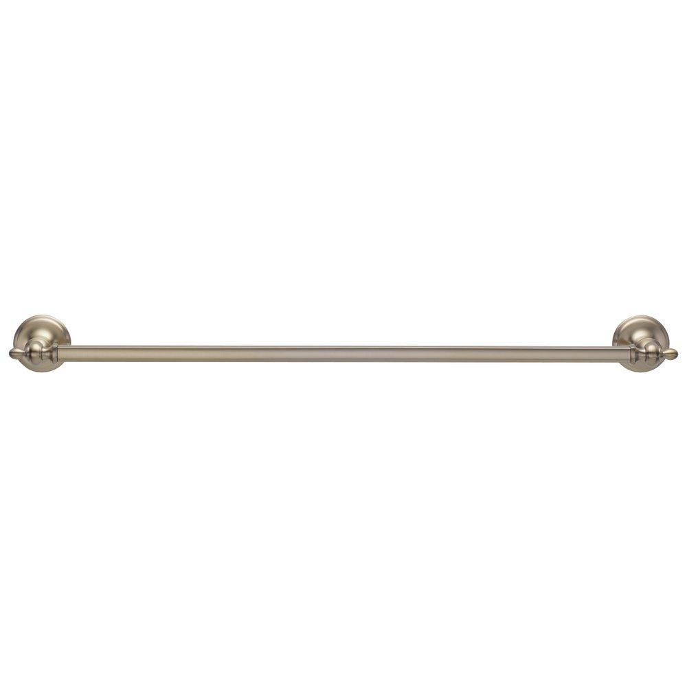 Brizo Brushed Nickel 24 in. Towel Bar 