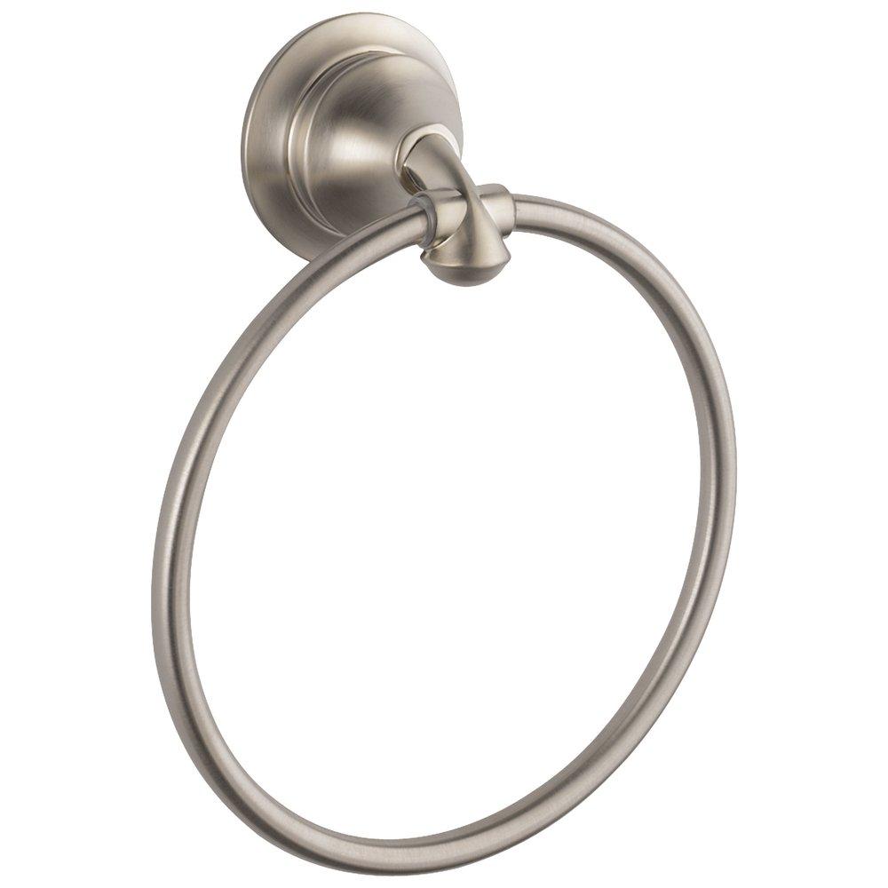 Delta Faucet Brilliance&reg; Stainless Round Closed Towel Ring 