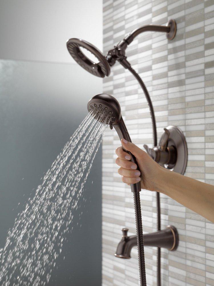 Delta Faucet Venetian Bronze Two Handle Multi Function Bathtub & Shower Faucet (Trim Only) 