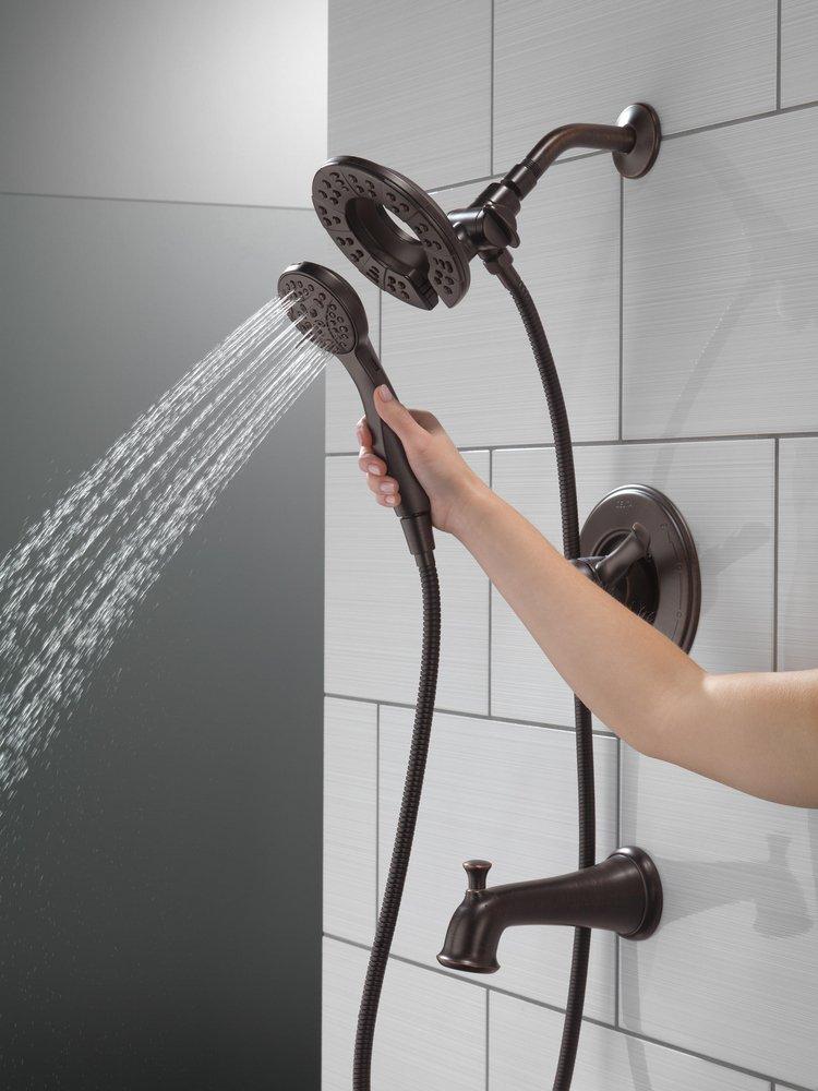 Delta Faucet Venetian Bronze Two Handle Multi Function Bathtub & Shower Faucet (Trim Only) 