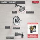 Delta Faucet Chrome Single Handle Multi Function Bathtub & Shower Faucet (Trim Only) 