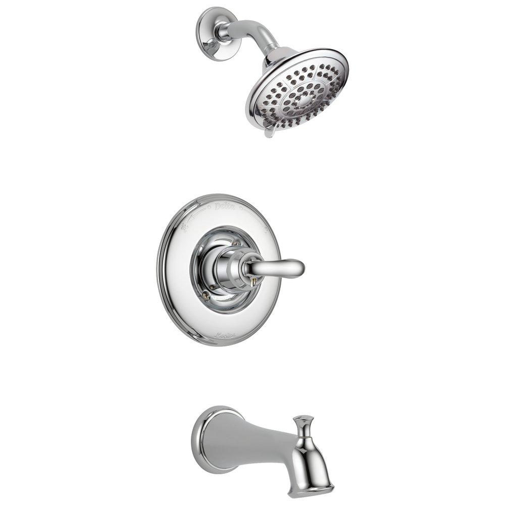 Delta Faucet Chrome Single Handle Multi Function Bathtub & Shower Faucet (Trim Only) 