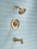 Delta Faucet Brilliance Champagne Bronze Single Handle Multi Function Bathtub & Shower Faucet (Trim Only) 