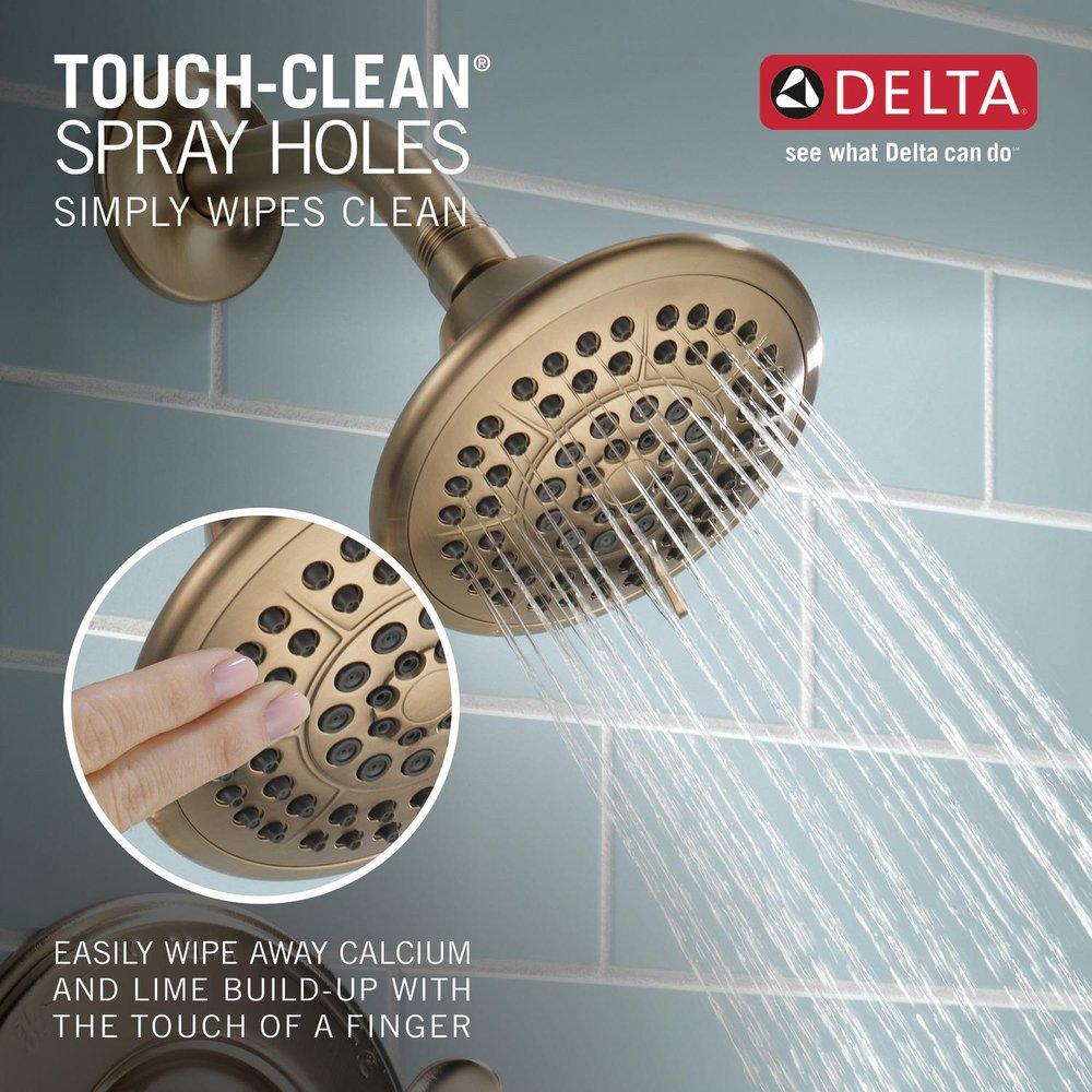Delta Faucet Brilliance Champagne Bronze Single Handle Multi Function Bathtub & Shower Faucet (Trim Only) 