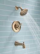 Delta Faucet Brilliance Champagne Bronze Single Handle Multi Function Bathtub & Shower Faucet (Trim Only) 
