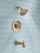 Delta Faucet Brilliance Champagne Bronze Single Handle Multi Function Bathtub & Shower Faucet (Trim Only) 