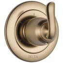 Delta Faucet Champagne Bronze 3 Setting Single Handle Zinc Diverter Trim 