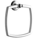 Brizo Chrome Rectangular Closed Towel Ring 
