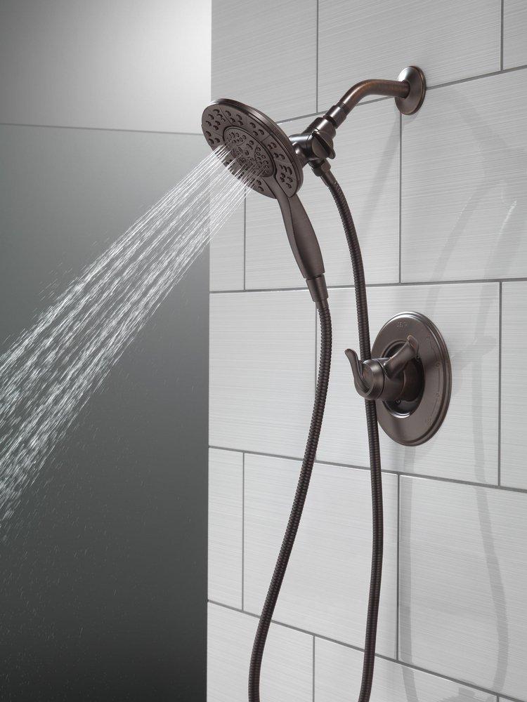 Delta Faucet Venetian Bronze Single Handle Multi Function Shower Faucet (Trim Only) 