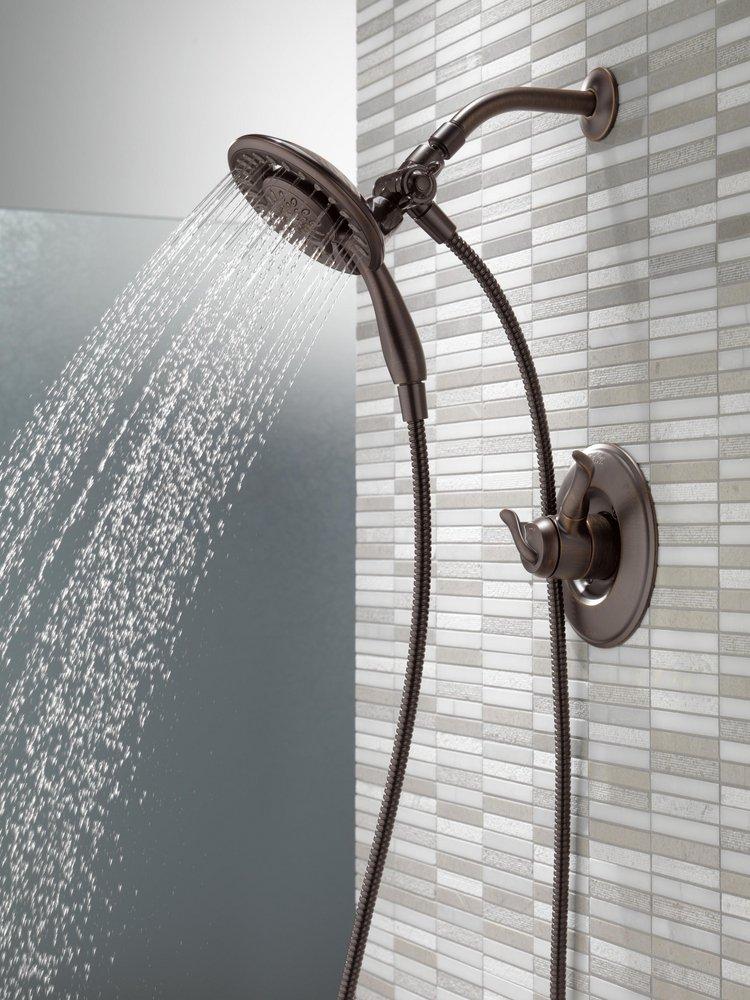 Delta Faucet Venetian Bronze Single Handle Multi Function Shower Faucet (Trim Only) 