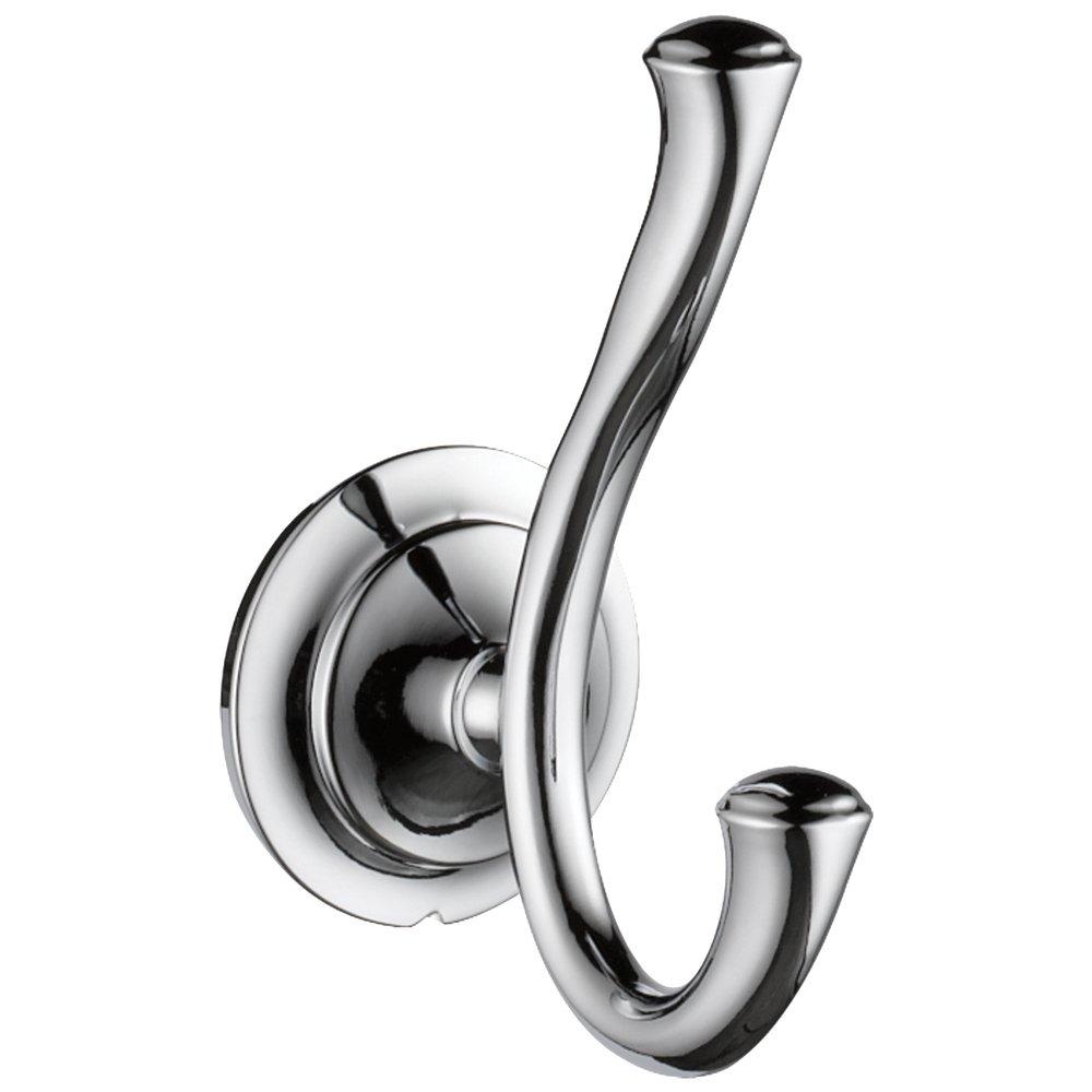 Delta Faucet Chrome 2-Hook Robe Hook 