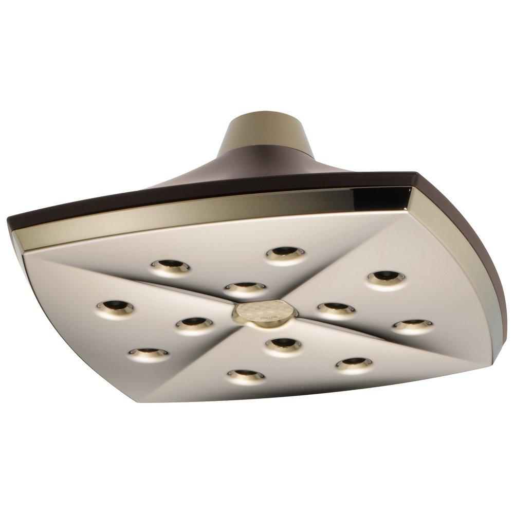 Brizo Cocoa Bronze/Brilliance&reg; Polished Nickel Single Function H2Okinetic&reg; Showerhead 