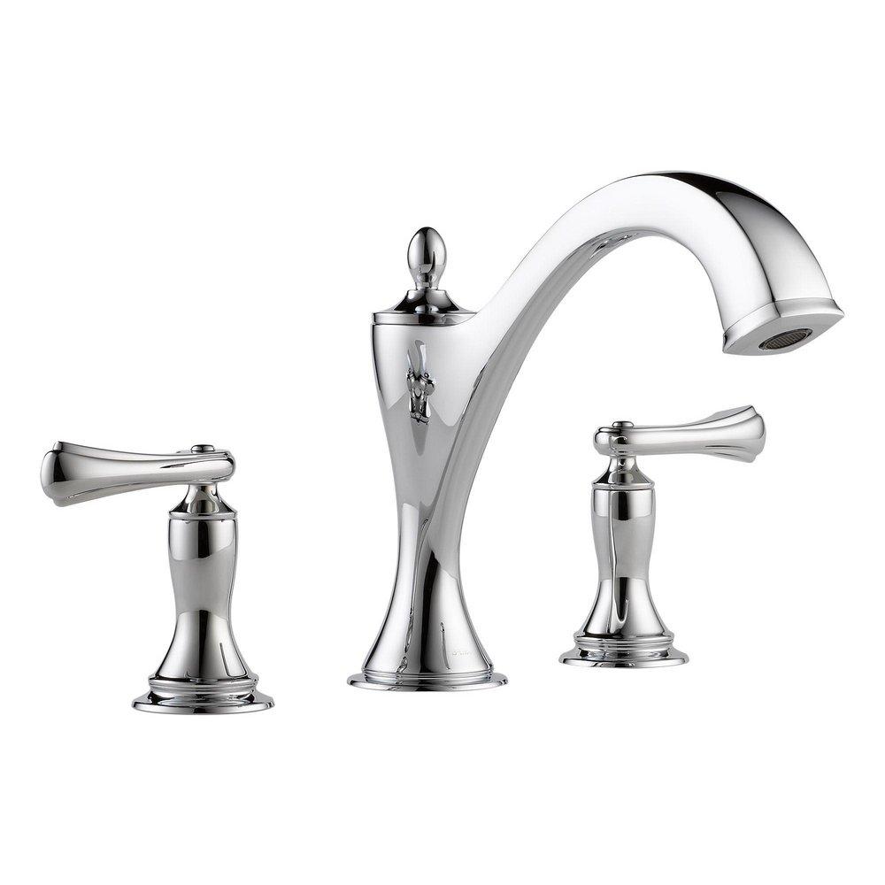 Brizo Chrome No Handle Roman Tub Faucet Trim Only 