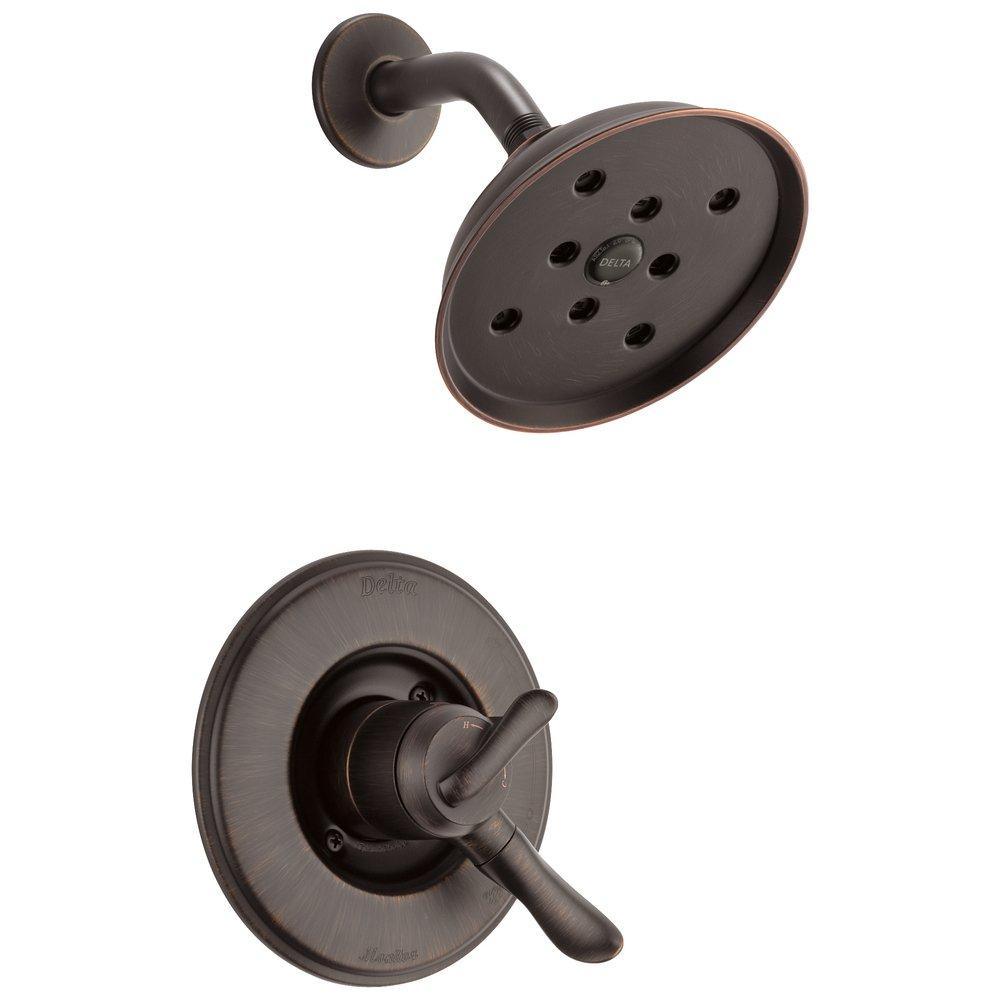 Delta Faucet Venetian® Bronze Single Handle Single Function Shower Faucet (Trim Only) 