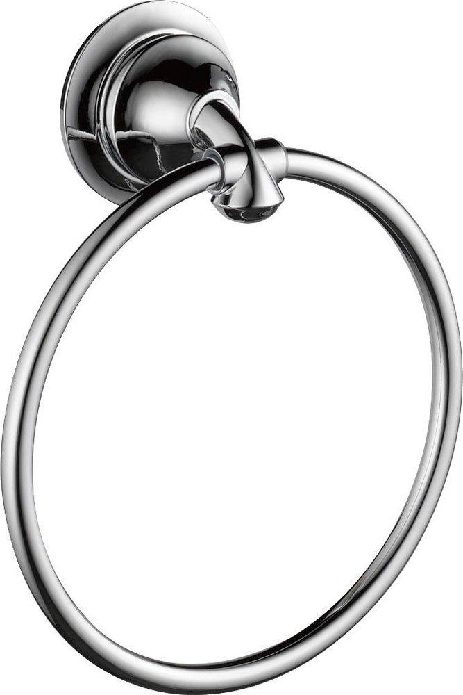 Delta Faucet Chrome Round Closed Towel Ring 