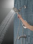 Delta Faucet Brilliance Stainless Two Handle Multi Function Bathtub & Shower Faucet (Trim Only) 