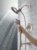 Delta Faucet Brilliance Stainless Two Handle Multi Function Bathtub & Shower Faucet (Trim Only) 