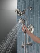 Delta Faucet Brilliance Stainless Two Handle Multi Function Bathtub & Shower Faucet (Trim Only) 