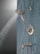 Delta Faucet Brilliance Stainless Two Handle Multi Function Bathtub & Shower Faucet (Trim Only) 