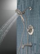 Delta Faucet Brilliance Stainless Two Handle Multi Function Bathtub & Shower Faucet (Trim Only) 