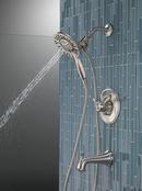 Delta Faucet Brilliance Stainless Two Handle Multi Function Bathtub & Shower Faucet (Trim Only) 