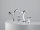 Brizo Polished Nickel Two Handle Roman Tub Faucet Trim Only 
