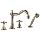 Brizo Polished Nickel Two Handle Roman Tub Faucet Trim Only 
