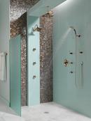 Brizo Cocoa Bronze/Polished Nickel 2 gpm Shower Faucet with Double Lever Handle (Trim Only) 