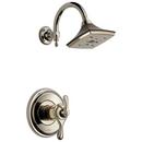 Brizo Cocoa Bronze/Polished Nickel 2 gpm Shower Faucet with Double Lever Handle (Trim Only) 
