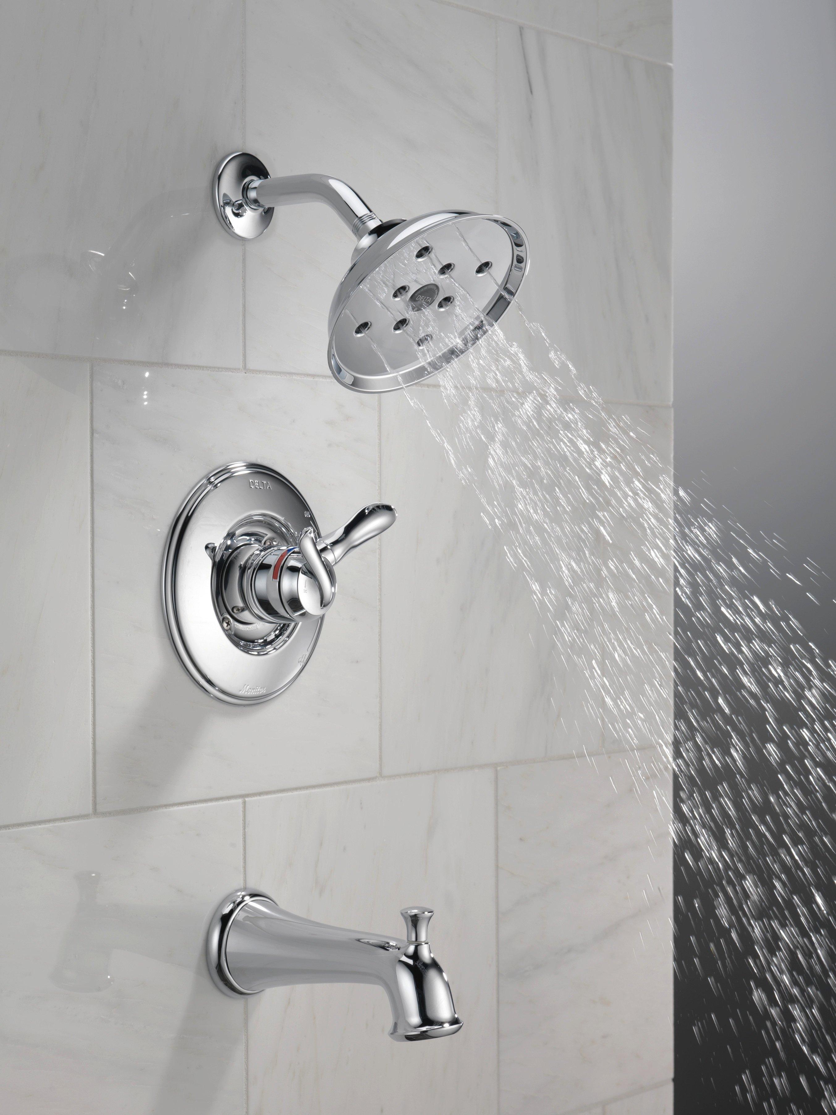 Delta Faucet Champagne Bronze Two Handle Single Function Bathtub & Shower Faucet (Trim Only) 