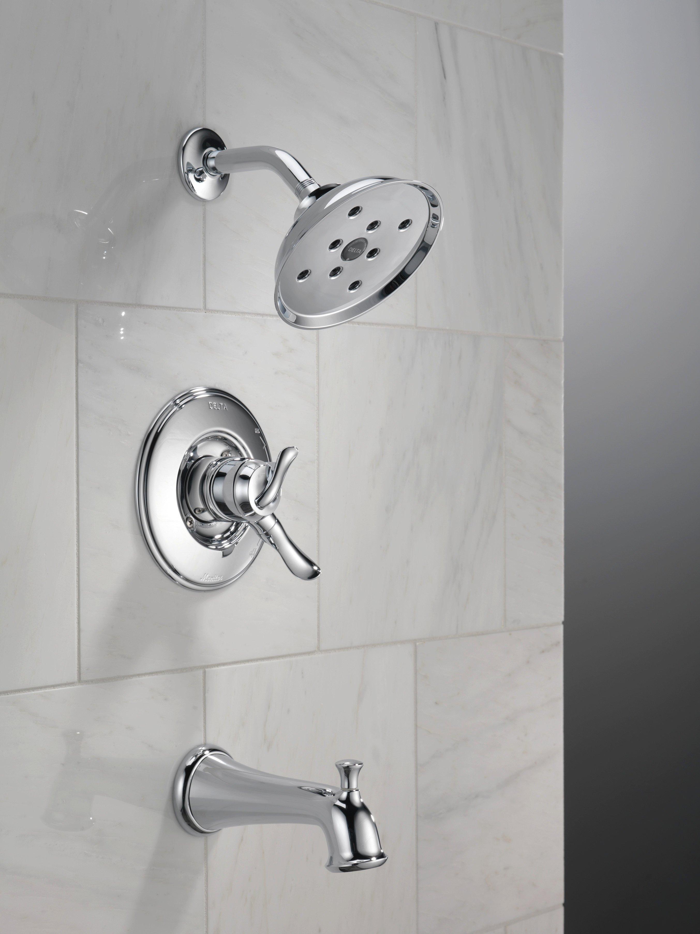 Delta Faucet Champagne Bronze Two Handle Single Function Bathtub & Shower Faucet (Trim Only) 
